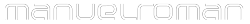 manuelroman.com | ortodoncia invisible Logo